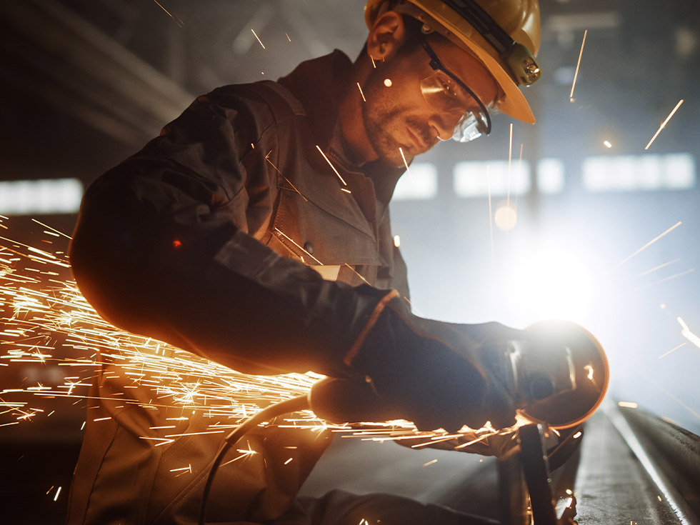 Angepasster Gehörschutz bei Arbeit